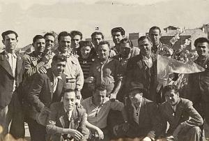 ROGER BRAQUESSAC 1946 MARCEL CERDAN NOUS REND VISITE